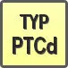 Piktogram - Typ: PTCd